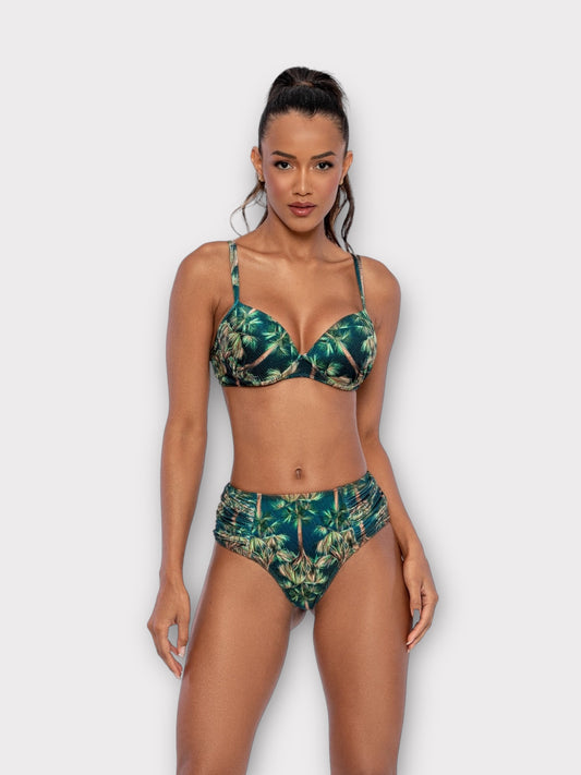 Sol e Energia Bojo Dark Green Bikini Set