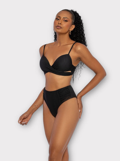 Sol e Energia Black Bikini Set