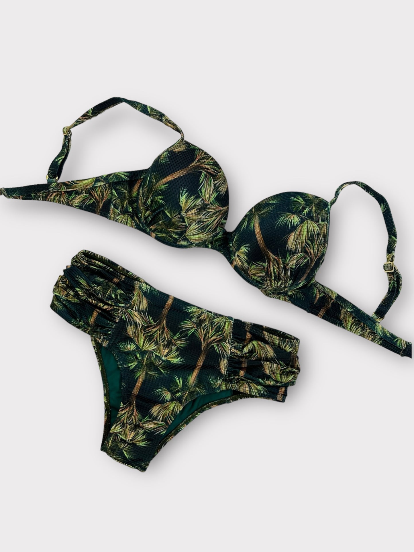 Sol e Energia Bojo Dark Green Bikini Set