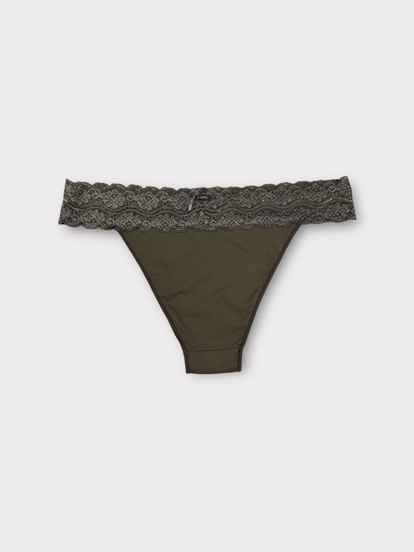 HOPE Bikini Panties with Invisible Finish in Microfiber and Lace Waistband